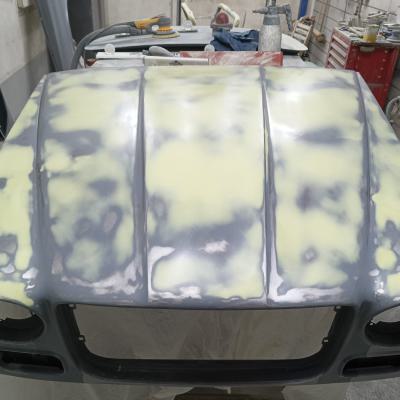 Jaguar Motorkap Plamuur